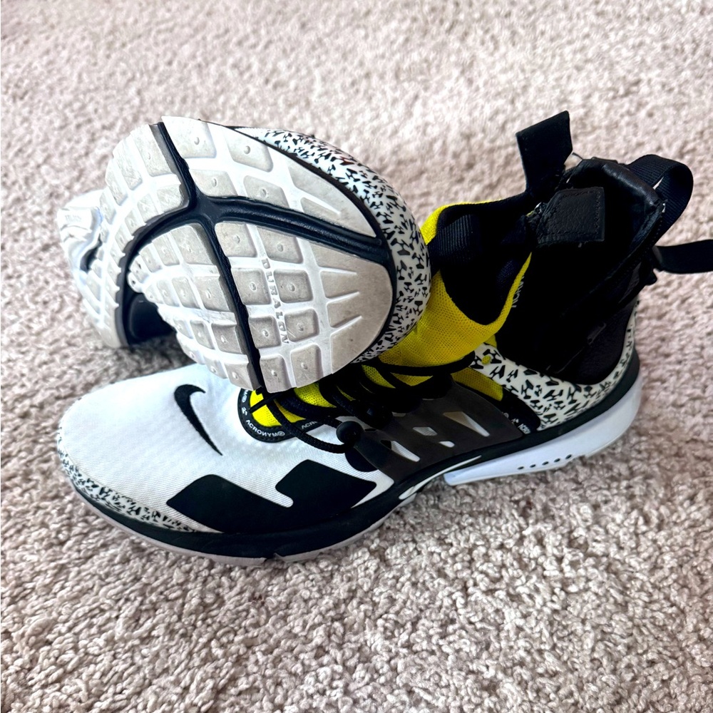 Nike Acronym x Air Presto Mid Dynamic Yellow Sz. 10